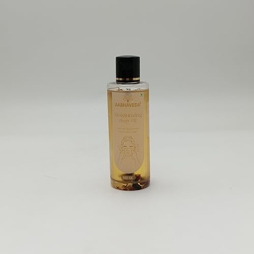 Image of Body Moisturizing Oil - Deep Hydration | Nourish | Revitalize | Soothe | Organic Blend: Sunflower, Olive, Almond, Sesame | For All Skin Types - 100ML