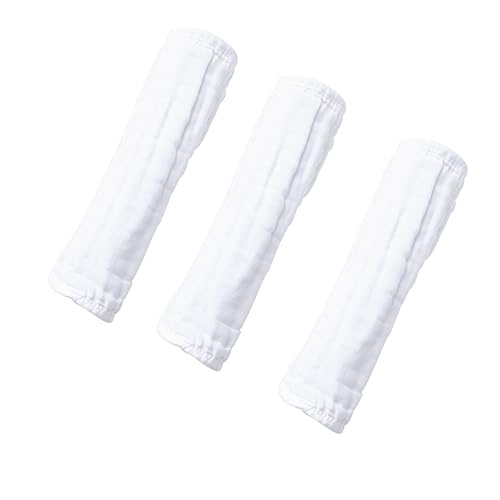 ERINGOGO 3Pcs Burp Cloths Soft Milk Spitting Pads for Boy Girl Shoulder Cushion Quick Absorbent Gauze Towels for Keeping Clothes Clean for Newborns