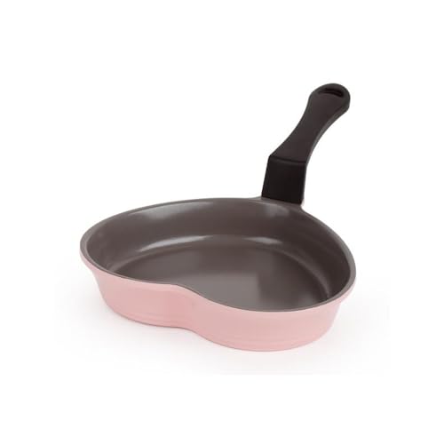 Heart-Shaped Ceramic Nonstick Frying Pan