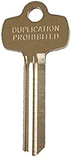 Key Blank, Standard, G Keyway, 1/2in.