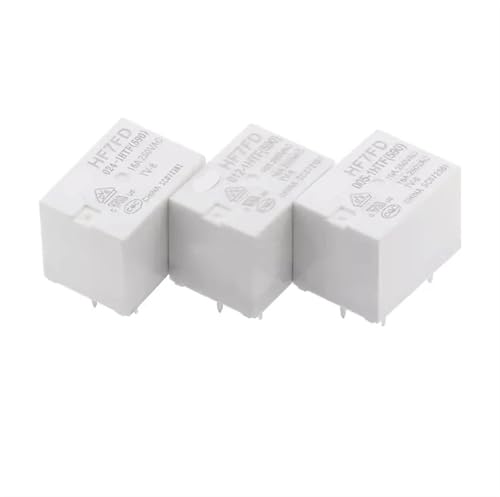 Relais de puissance HF7FD 12V 24V miniature 4 broches pour carte électronique 20PCS