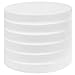 Belle Vous Support Polystyrene Rond (Lot de 6) - Diamètre 20 cm, Épaisseur 2,5 cm - Polystyrene Gateau, Modelage, Projets Scolaires, Sculptures, Arrangements Floraux, Arts et Artisanat