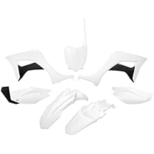 UFO Plast Complete Plastic Kit White Compatible with Honda CRF110 2019-2026 - HOKIT124@041