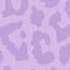 Soft Lilac Leopard
