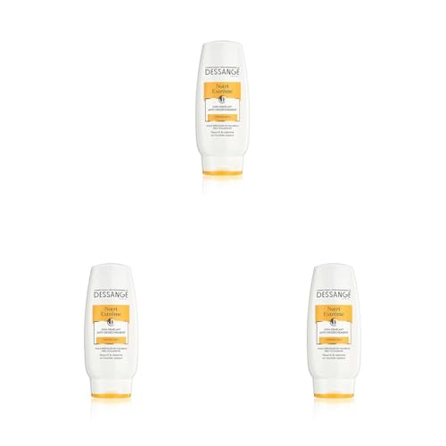 DESSANGE - Après-Shampoing Crème Anti-Dessèchement Nutri-Extrême - Formule Enrichie En Huile De Volubilis & Pro-Vitamine B5 - Protection & Toucher Soyeux - Pour Cheveux Secs & Desséchés - 200 ml