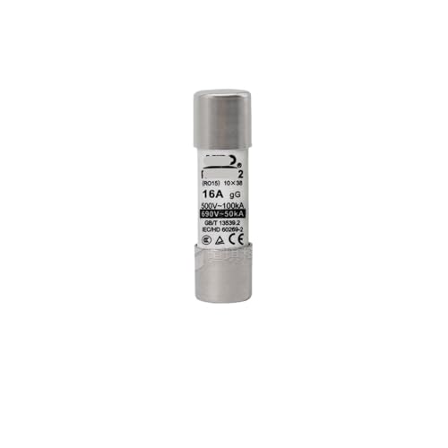 Fusible RT18-32 RO15 16A de corriente alterna para proteccion electrica