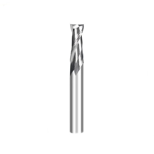 Fresa espiral de 2 flautas con vástago de 6 mm para evitar astillado en enrutador CNC
