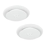 YTRLCE 7" Round RV AC Vent Covers, 360° Air Dispersion, White 2-Pack