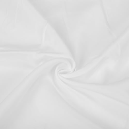 Capa de Barbero con Ajuste en Cuello y Broche Metálico Blanco miniatura 2