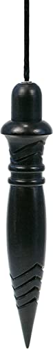 Pendule Thot Iroko teinté Noir gravé plombé -22 GR