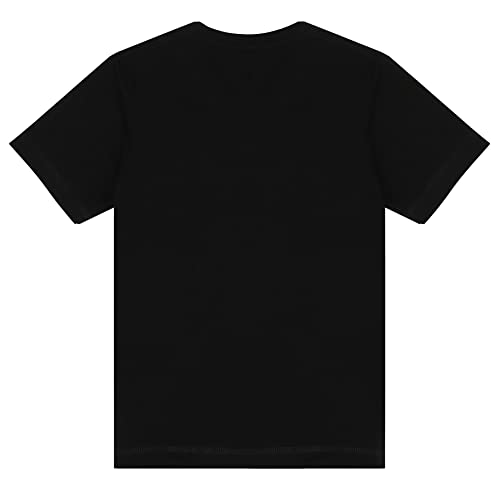 Image of Kidsville Spiderman Printed Regular Fit Black Cotton Boy's T-Shirt