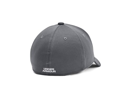 Under Armour - Boys Baseball Blitzing Hat, Color Pitch Gray (012), Size: Medium/Large2
