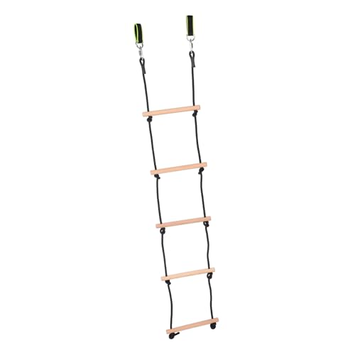 YARNOW Échelle De Corde pour Lits Superposés Et Aires De Jeux Facile à Installer Échelle Suspendue pour Garçon Fille Bois Robuste