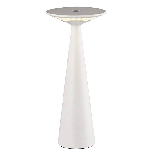 DOPO LIGHTING Lámpara portátil BLOMMA blanca apta exterior luz regulable con USB Cover