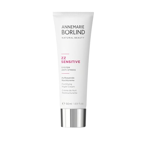 ANNEMARIE BÖRLIND ZZ SENSITIVE Aufbauende Nachtcreme (50ml) - Bei Empfindlicher, Jüngerer Haut - Pflegend, Beruhigend, Aufbauend - Vegetarisch