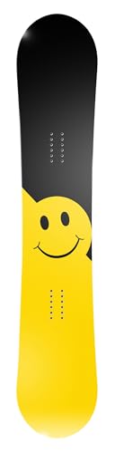 Snowboard Wrap #151 - Smile Face Snowboard Graphic Wrap - Laporte Graphics - Includes Application Squeegee - 14 inch x 65 inch fits most snowboards