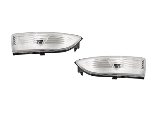 LED Wing Mirror Turn Signal Light for Ford Ranger 2016-2020 - Rearview Reversing Indicator Lamp Without Bulb (Pair)