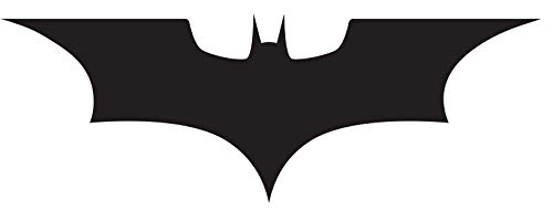 Adesivo Sticker Pipistrello (Argento, Grande 6 *