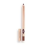 Charlotte Tilbury Lip Cheat Lip Liner Pencil - Gives Lips a Fuller-Looking, Defined Pout - Enriched with Jojoba Oil & Hyaluronic Acid - Waterproof, Smudge-Proof & Transfer-Proof - Foxy Brown