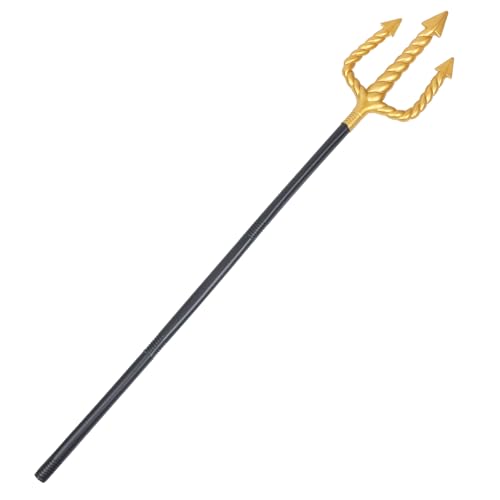 ESPORTBLE - Accesorio para cosplay de Tridente de Halloween, imitación de oro, accesorio de disfraz de Halloween, recuerdos de fiesta de Halloween para adultos y 54.5 pulgadas