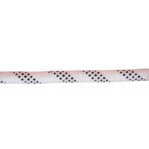 Materiel d'escalade sur glace corde de parachute statique blanche 656ft