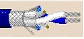 9463U 20 AWG 1P Twinax Stranded Overall Shielded Industrial Twinax Cable Blue Hose CL2/CM - Blue Belden (Box of 1000 Feet)