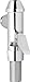 Produktbild Benkiser WC-Druckspüler DN 20 (3/4")