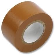 Insulation Tape PVC Electrical 38mm x 20m Brown x 1