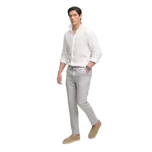 Pantalon en lin Superdry - vue 6