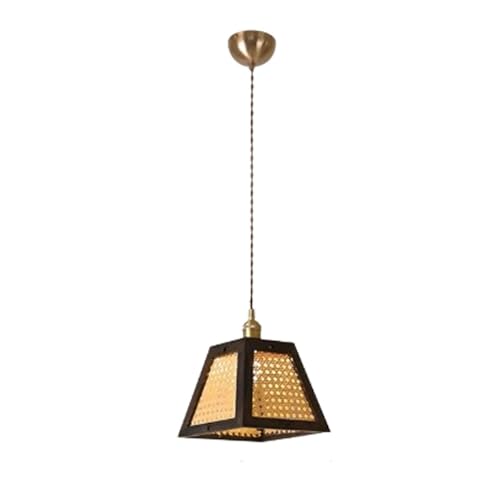 Suspension bois réglable luminaire bohème pour éclairer un îlot de cuisine
