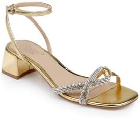 Jewel Badgley Mischka womens Fern Low Block Heel Sandals - Image 2
