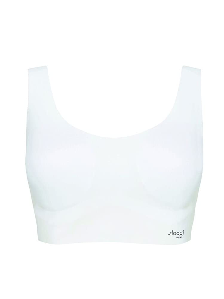 Sloggi Damski biustonosz Zero Feel Top EX/bez fiszbin/wyściełany/pull-on