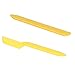 Professional Silicone Seam Scraper Set 2Pcs Multi Surface Glue Removal Tool for Tile Glass Floor Wall Cleaning Yellow Home Renovation Kit