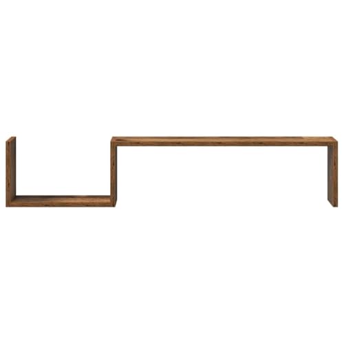 Étagère murale en bois flottante pour rangement et décoration