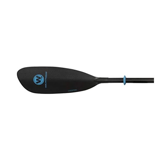Wilderness Systems Tarpon Recreation/Touring Kayak Paddle | Carbon Fiber Blade | Adjustable Carbon/Fiberglass Shaft (220-240cm) | Black (8070238)