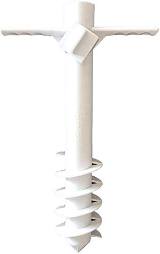 zaizai Soporte para sombrilla Beach - Soporte para sombrilla Beach, Parasol Anclaje de Arena Soporte de Anclaje a Tierra de Alto Rendimiento para Viento Fuerte