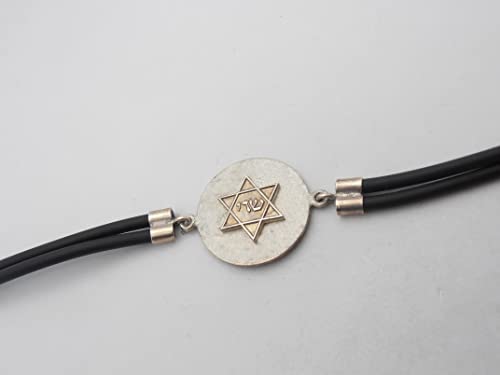 Bracelet Étoile de David argent 925 résistant, fini les bijoux fragiles - 5