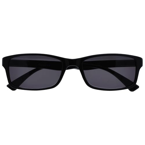 Die Lesebrille Unternehmen Schwarz Sonnen-Leser UV400 Designer Stil Herren Damen S92-1 +2,50 Die Lesebrille Unternehmen Schwarz Sonnen-Leser UV400 Designer Stil Herren Damen S92-1 +2,50