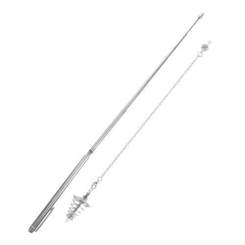 COSMEVIVI Stainless Steel Dowsing l Rod Professional Divining Tool Easy to Carry for Water Source and Detection