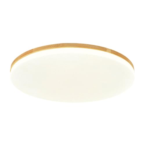 Plafonniers LED tricolore en bois style japonais pour salon et chambre