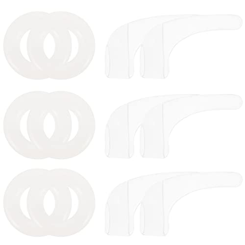 SEWACC 200pcs Non-slip Glasses Ear Hooks Silicone Eyeglasses Holders for Small Ear Comfortable Anti-slip Cushions for Glasses