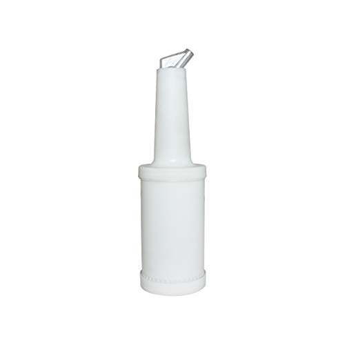 Thunder Group 2-piece, 1 quart store and pour-white cap, comes in each