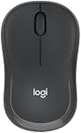 Logitech M185 Wireless Mouse, 2.4GHz with USB Mini Receiver, 12-Month Battery Life, 1000 DPI Optical Tracking, Ambidextrous, Compatible with PC, Mac, Laptop - Blue