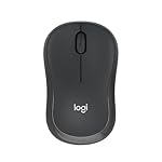 Logitech M240 Silent Bluetooth Mouse, Wireless, Compact, Portable, Smooth Tracking, 18-Month Battery, for Windows, macOS, ChromeOS, Compatible with PC, Mac, Laptop, Tablets - Graphite