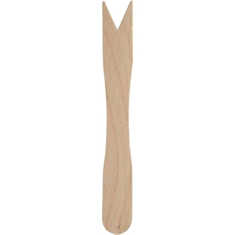 Abena Gastro Wooden Chip Forks - 100 Pack Cover
