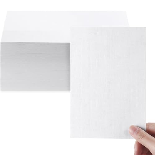 Papier cartonné lin pour imprimante 250g/m² Geosar 100 feuilles blanc 10x15