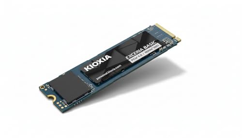 Image of KIOXIA EXCERIA Basic 1TB SSD, up to 7200MB /s R, 5Y Warranty, PCIe Gen4 NVMe M.2 (2280) | Internal Solid State Drive (SSD) | Best for AI Computing and Gaming