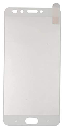 Image of Screen Protector for Oppo F3 Plus -(White) Tempered Glass Edge-to-Edge 6D Screen Protector With Installation Kit