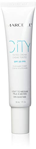 Marcelle - City Tinted Cream SPF 25 - Light to Medium Hypoallergenic Fragrance-Free 60 Gram