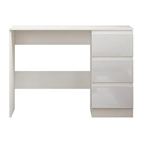 FWStyle Modern White Gloss Dressing Table Cover